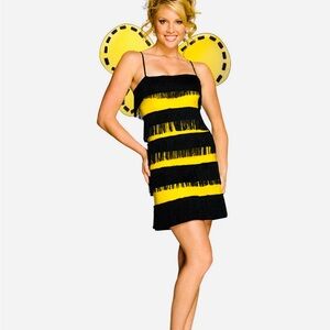 Bee Mine Adult Women’s Size S Pink Yellow and Black Rubie’s Halloween Costume